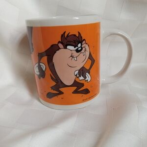 90s Taz Brealing Plates Coffee Mug